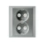 abb Socket outlet schuko 2-g, ip21,aluminium
