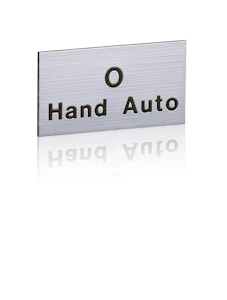abb Innleggskilt m/ hand-o-auto 1sfa611930r1083