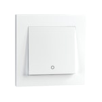 SWITCH SWITCH RECESSED 2-POLE WH