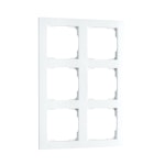 SURFACE MOUNTED FRAME FRAME 2X3OS WH