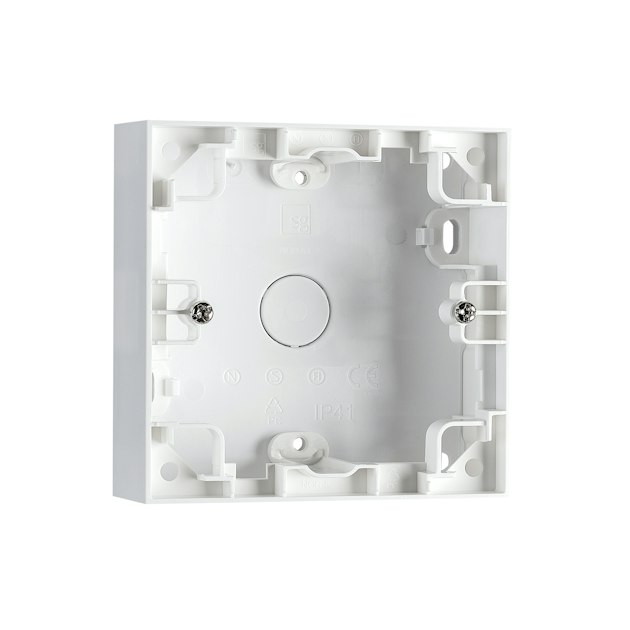 SURFACE MOUNTED ENCLOSURE BACK BOX WHITE | Rammer | Onninen AS