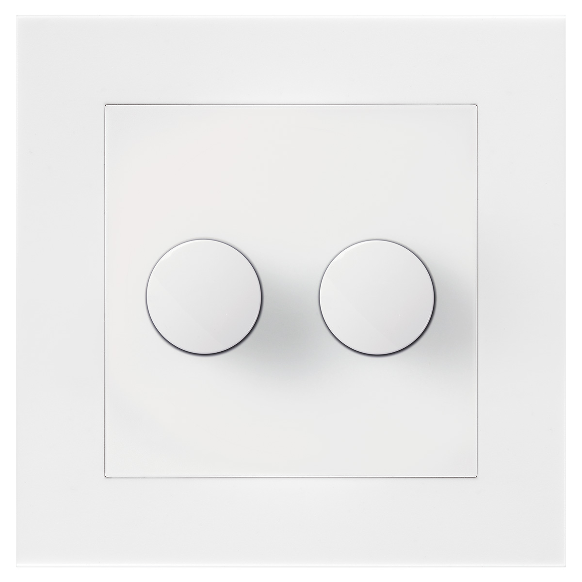Unidim Duo LED 2x250W 1-pol Hvit