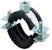 fischer Pipe clamp frs zn fischer 159-165mm m8/m10 insulated