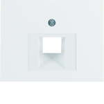 CENTRE PLATE data outlet 4586 white