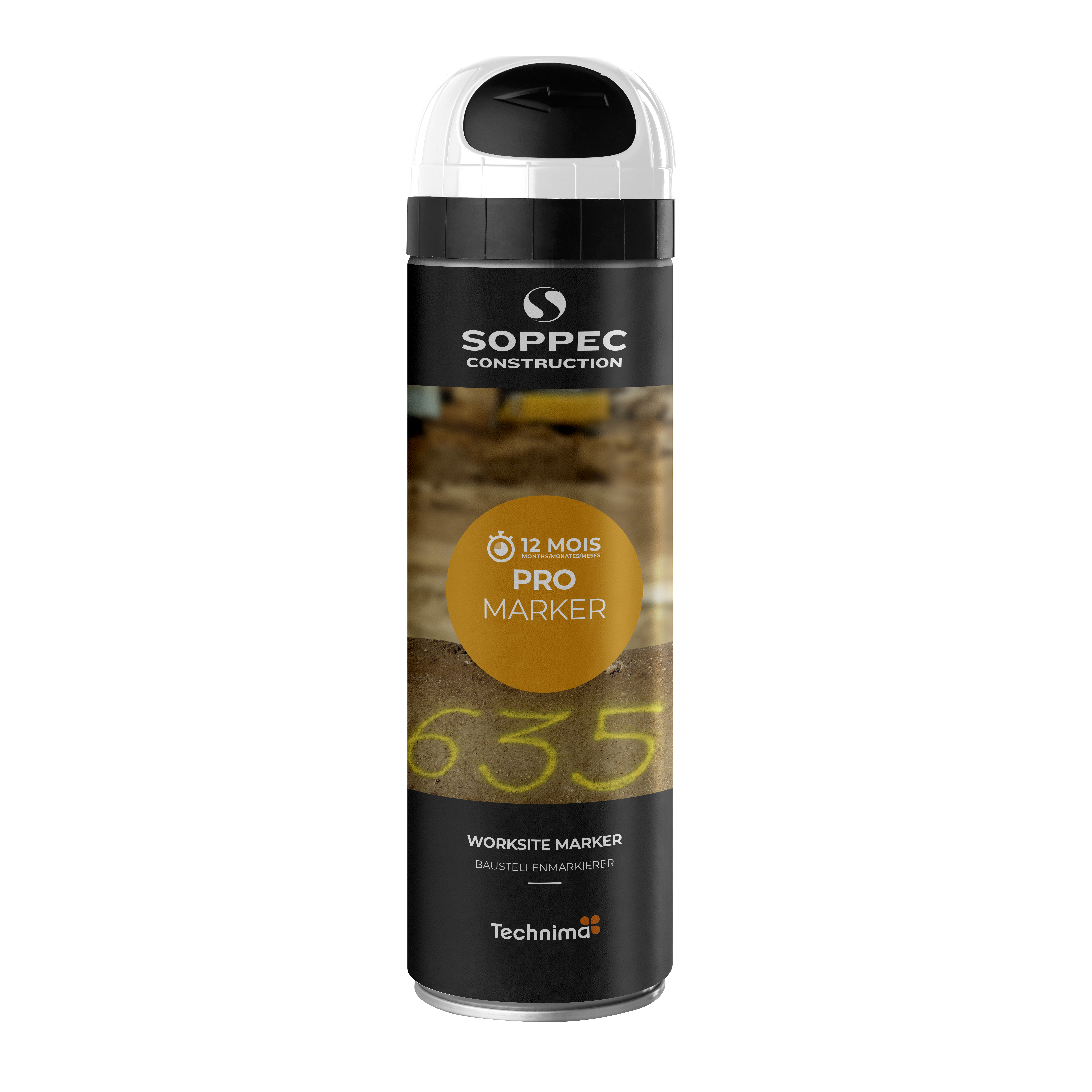 MÄRKFÄRG SOPPEC PROMARKER VIT 500ML