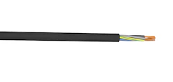 ASENNUSKAAPELI XBK MSK 3x0,75 S MUSTA K500 Eca