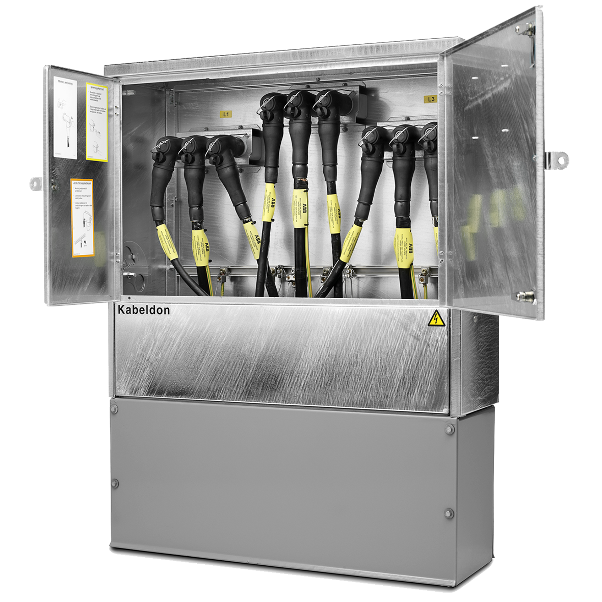 KABELSKÅP HDC-A 12250 12KV, 250A 25-95MM²