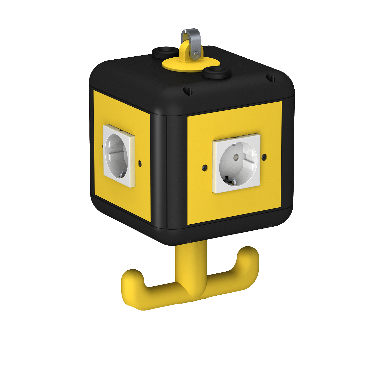 SOCKET-OUTLET PANEL EGS VH-4 4SD,4-OS PIST, PA