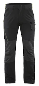 blåkläder Trousers blåkläder size c154 black/yellow