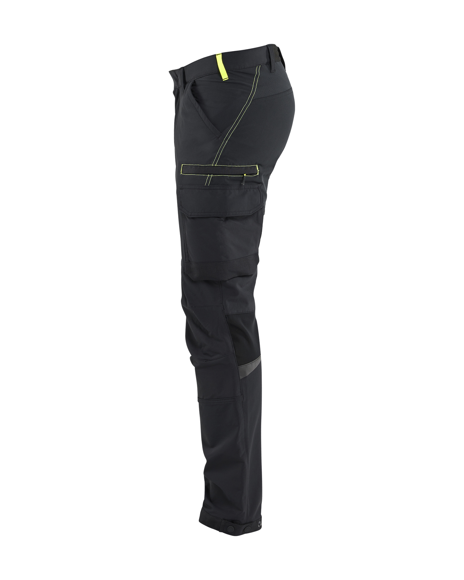 blåkläder Trousers blåkläder size c154 black/yellow