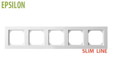 RĖMELIS 5-VIETIS, SLIM LINE K14-145-05 E/B
