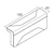 hager Kulmakappale tehalit sl sl200558 sl20x55 pc/abs mu