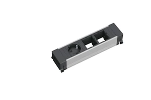 bachmann Socket-outlet panel 1-way.,2 mod.