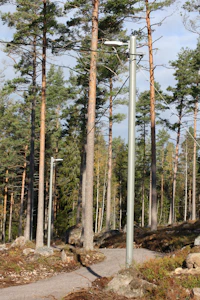 jerol Elljusspårstolpe lph 5,5-els7