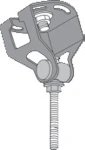 GÄNGSTÅNG M10x1000 FZB