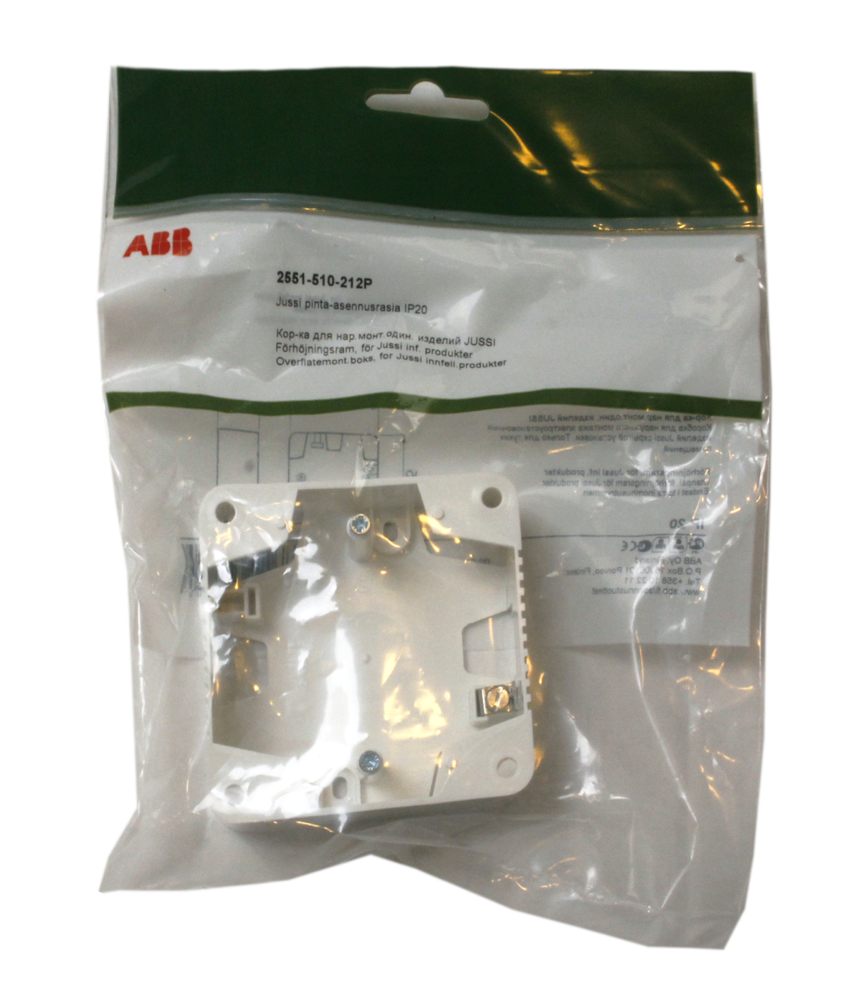 abb Pinta-asennusrasia abb 1-os 2551-510-212p