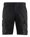 INDUSTRISHORTS BLÅKÄDER STORLEK C54 SVART/GUL
