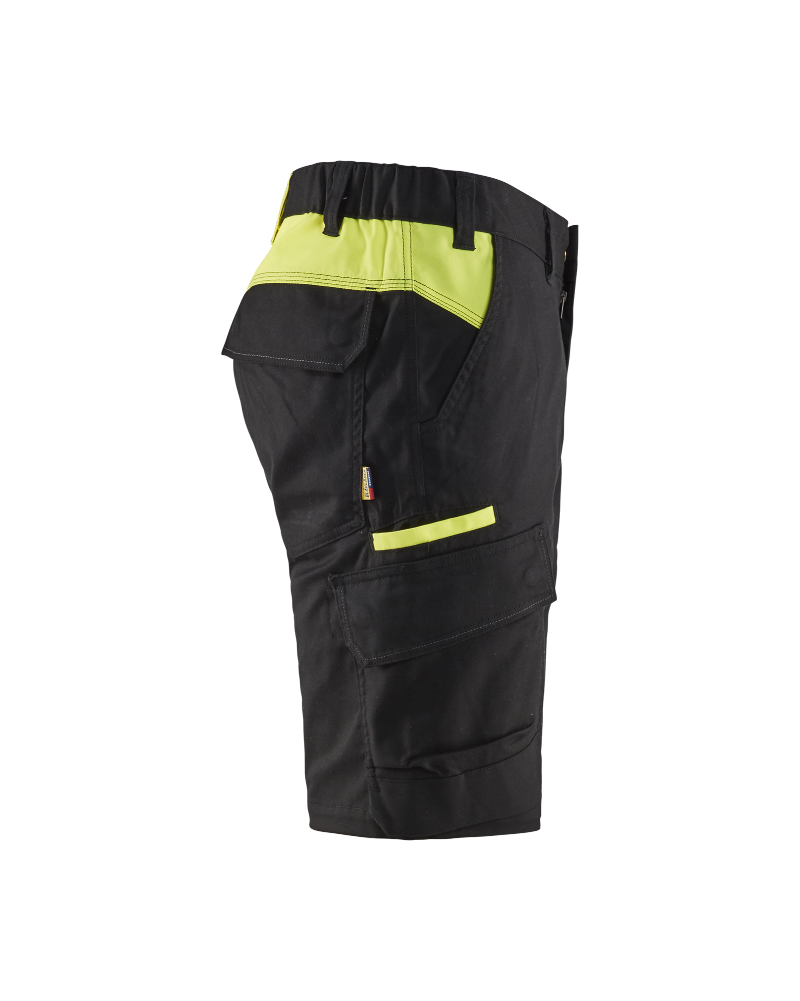 blåkläder Shortsit blåkläder koko c44 musta/keltainen