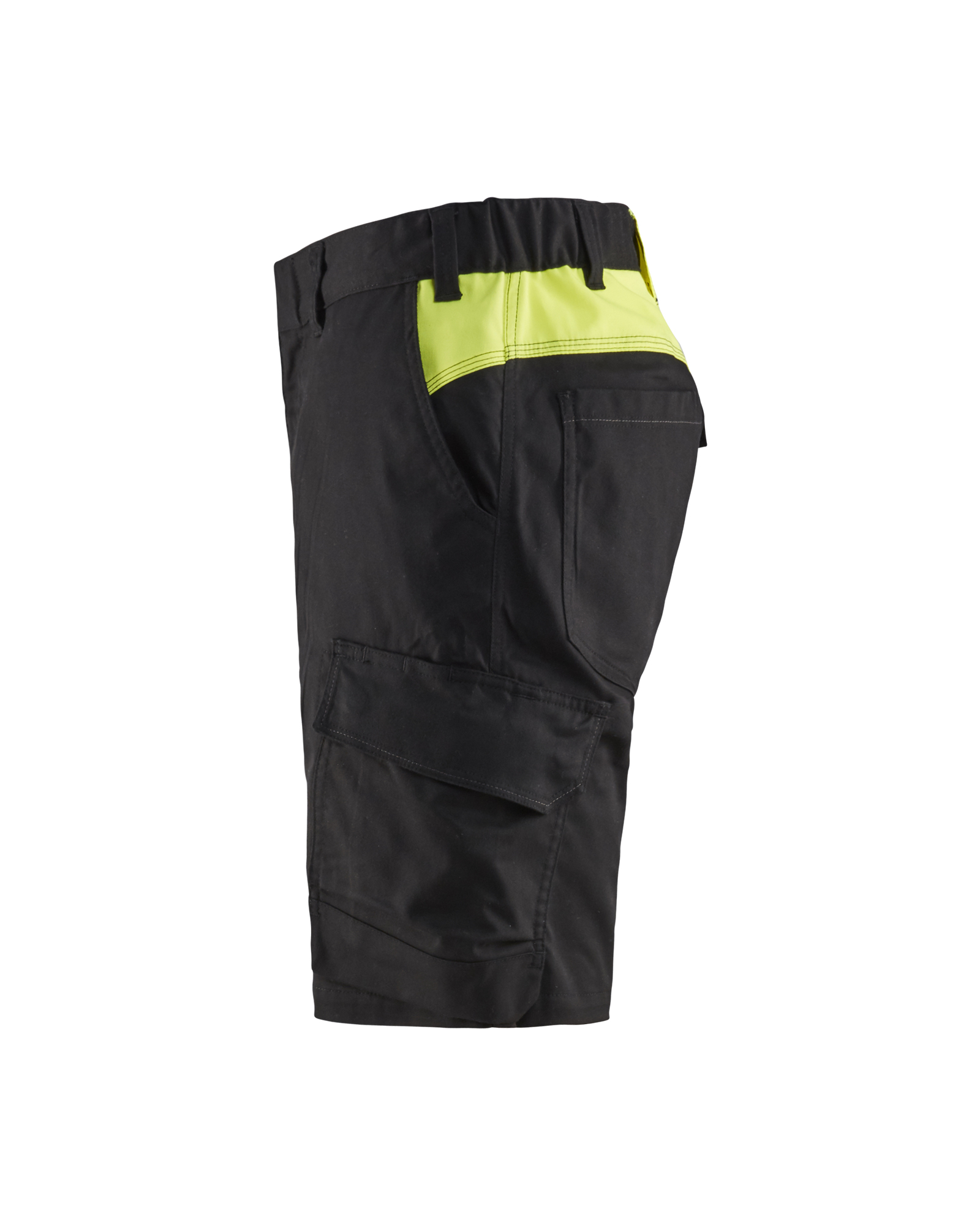 blåkläder Shortsit blåkläder koko c44 musta/keltainen