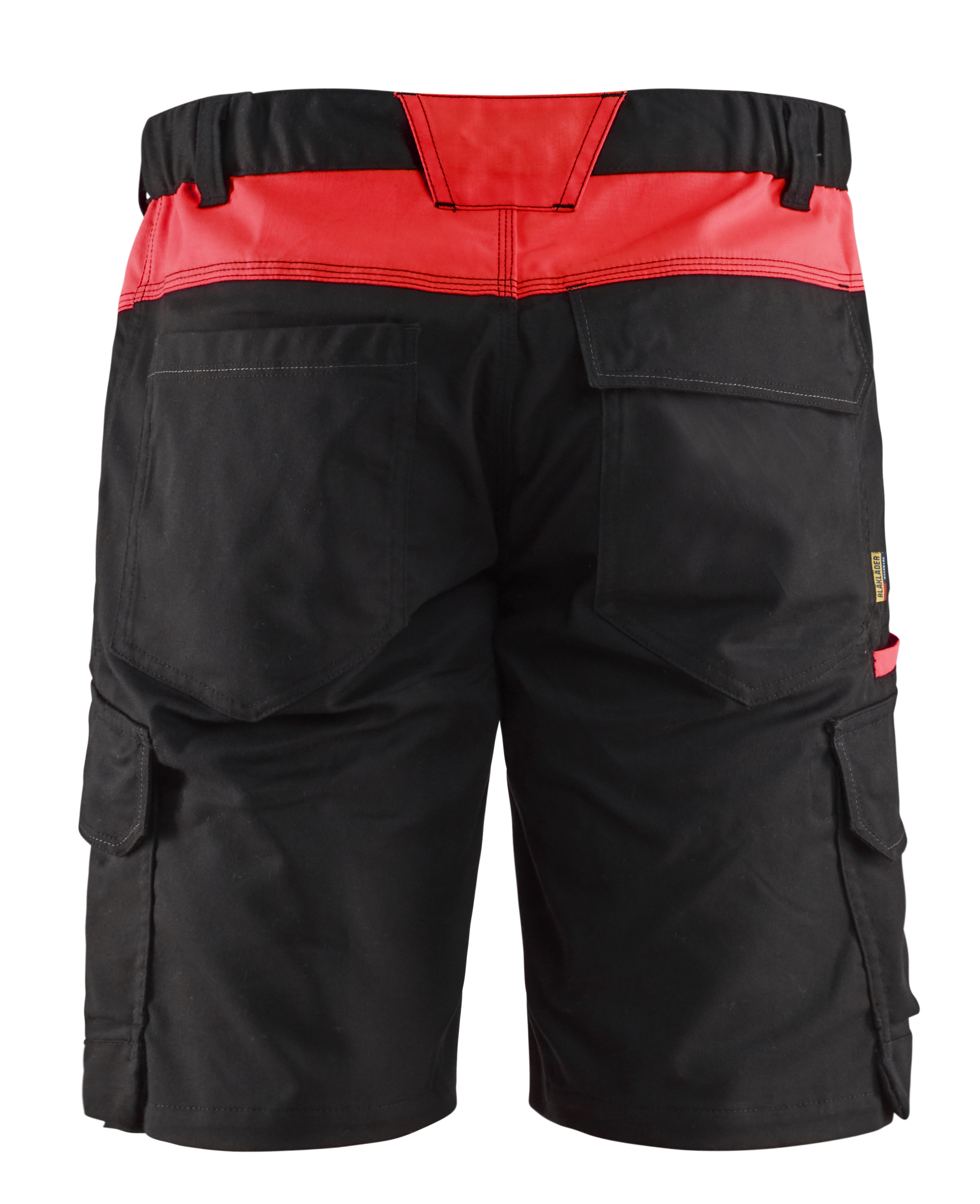 blåkläder Industrishorts blåkäder storlek c58 svart/röd