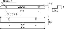 EXTENSION CORD WIBE W2 KZNOL
