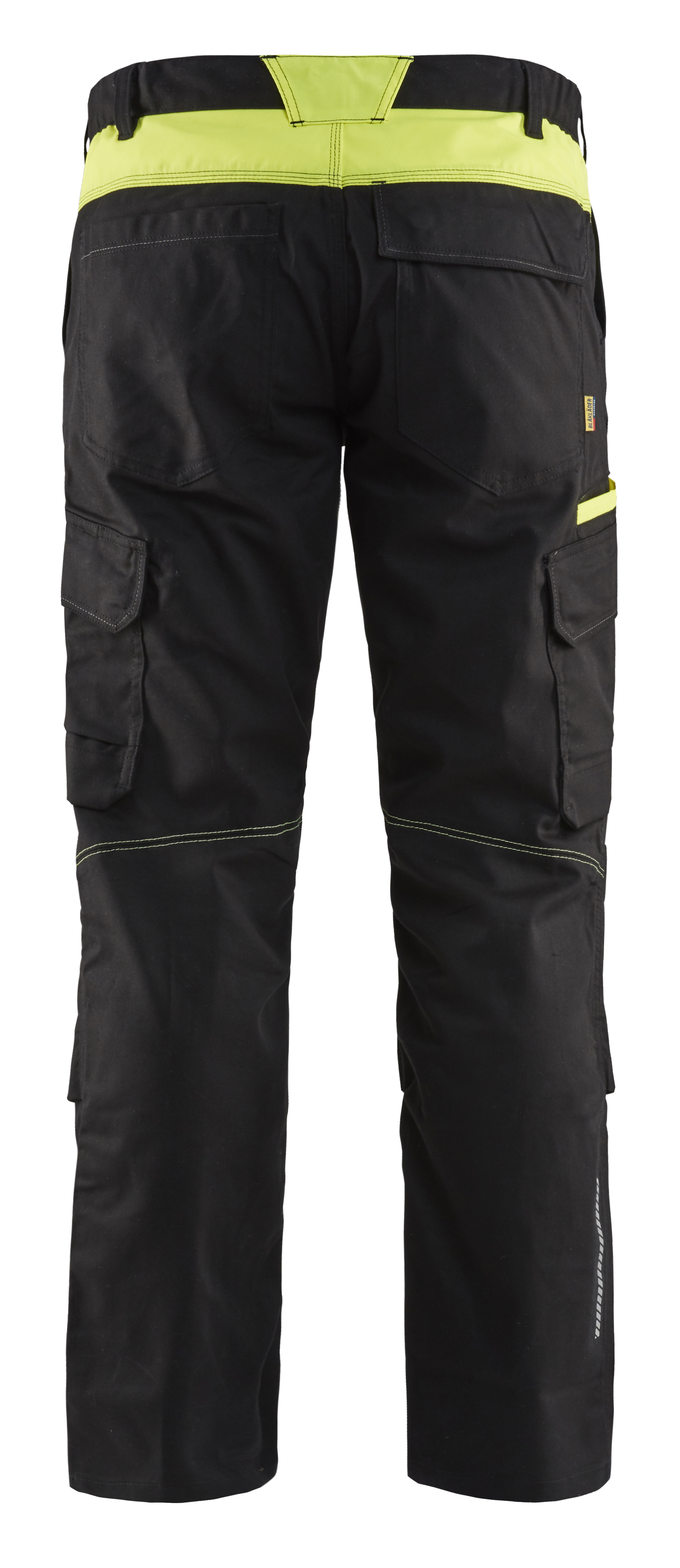 blåkläder Trousers blåkläder size c148 black/yellow