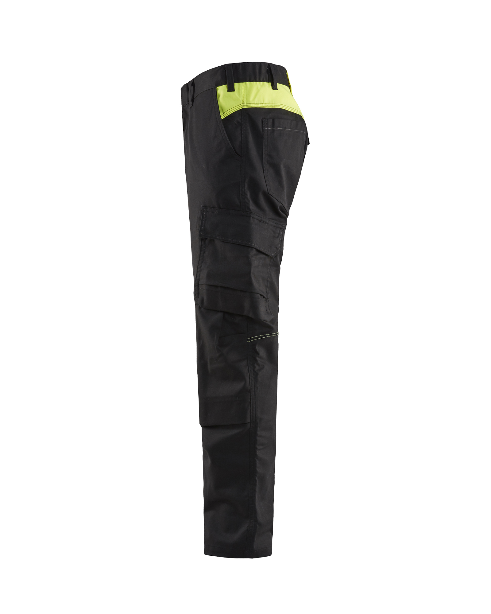blåkläder Trousers blåkläder size c148 black/yellow