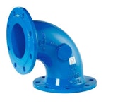 DOUBLE FLANGED BEND Q DN100 PN16 EPOXY