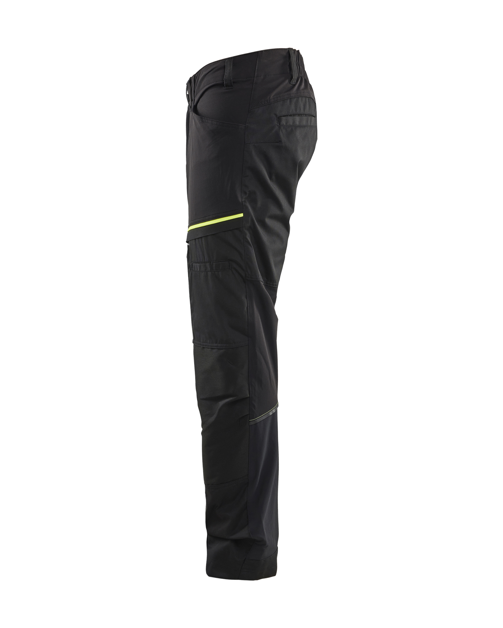 blåkläder Trousers blåkläder size c52 black/yellow