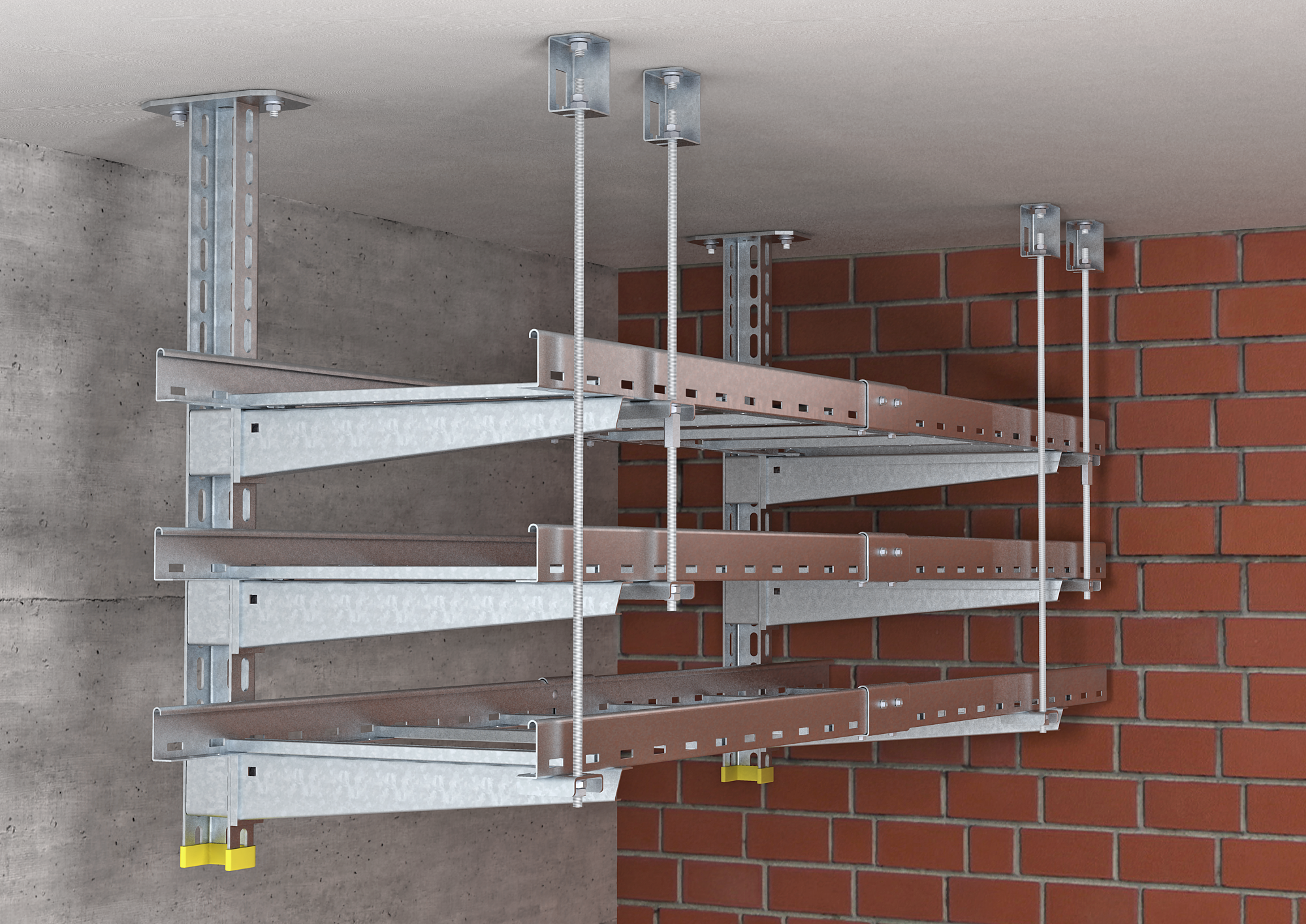 obo bettermann Cable ladder e90 sl 650 vsf f, 500x60x6000