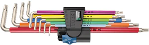 wera L-key set wera 3967/9 tx sxl multicolor hf