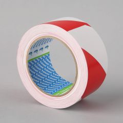 ĮSPĖJANTI JUOSTA LIPNI 50MM, 33M RAUD/BALT