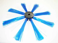 ROUND DUCT BRUSH STANDARD 125MM