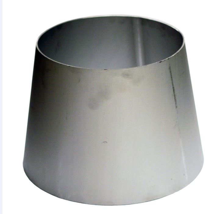 KONC. PERĖJIMAS EN10253-3/4 60.3X26.9X2.0 EN1.4404/316L
