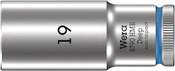 SOCKET WERA 8790 HMB DEEP 19MM