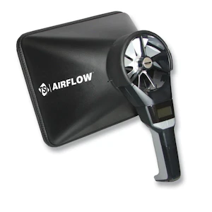 airflow Vinghjulsanemometer airflow lca301 med rektangulär stos