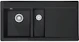 franke Recessed sink franke mythos mtk 651-100 onyx