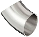 ALKŪNĖ 45⁰ EN10253-3 139,7X2,0 EN1.4404/316L