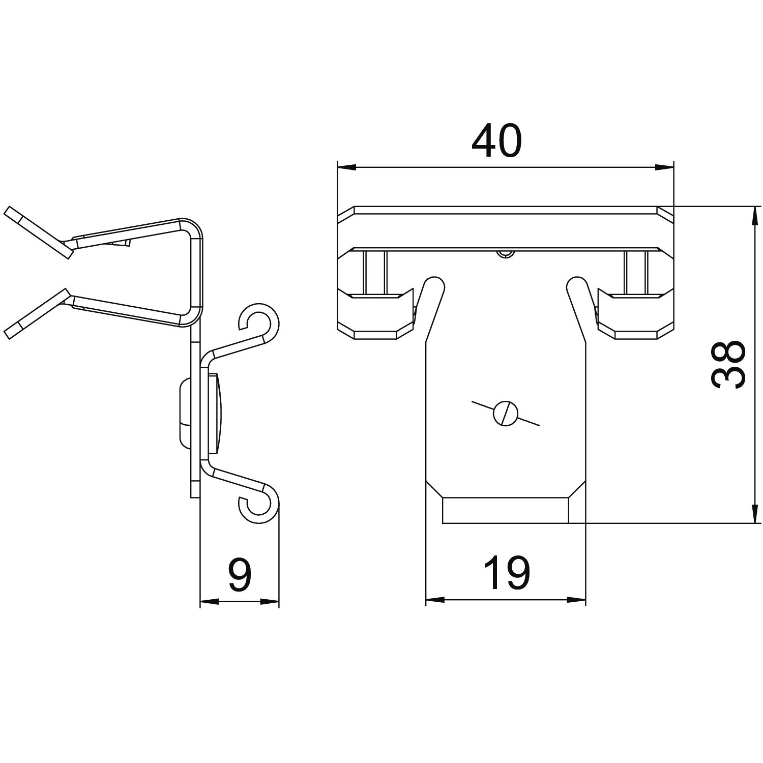 obo bettermann Beam fastener obo scct 4-10, zl