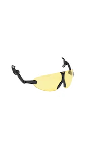 3m Helmet integ eyewear amber v9a g3000 and g500