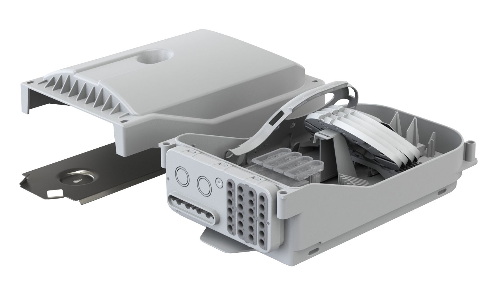 SKARVBOX FM 48F 24+6 PORT IP65