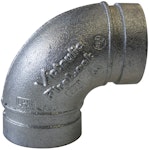 ELBOW GROOVED 90 DN50 Style 001 90 ZN