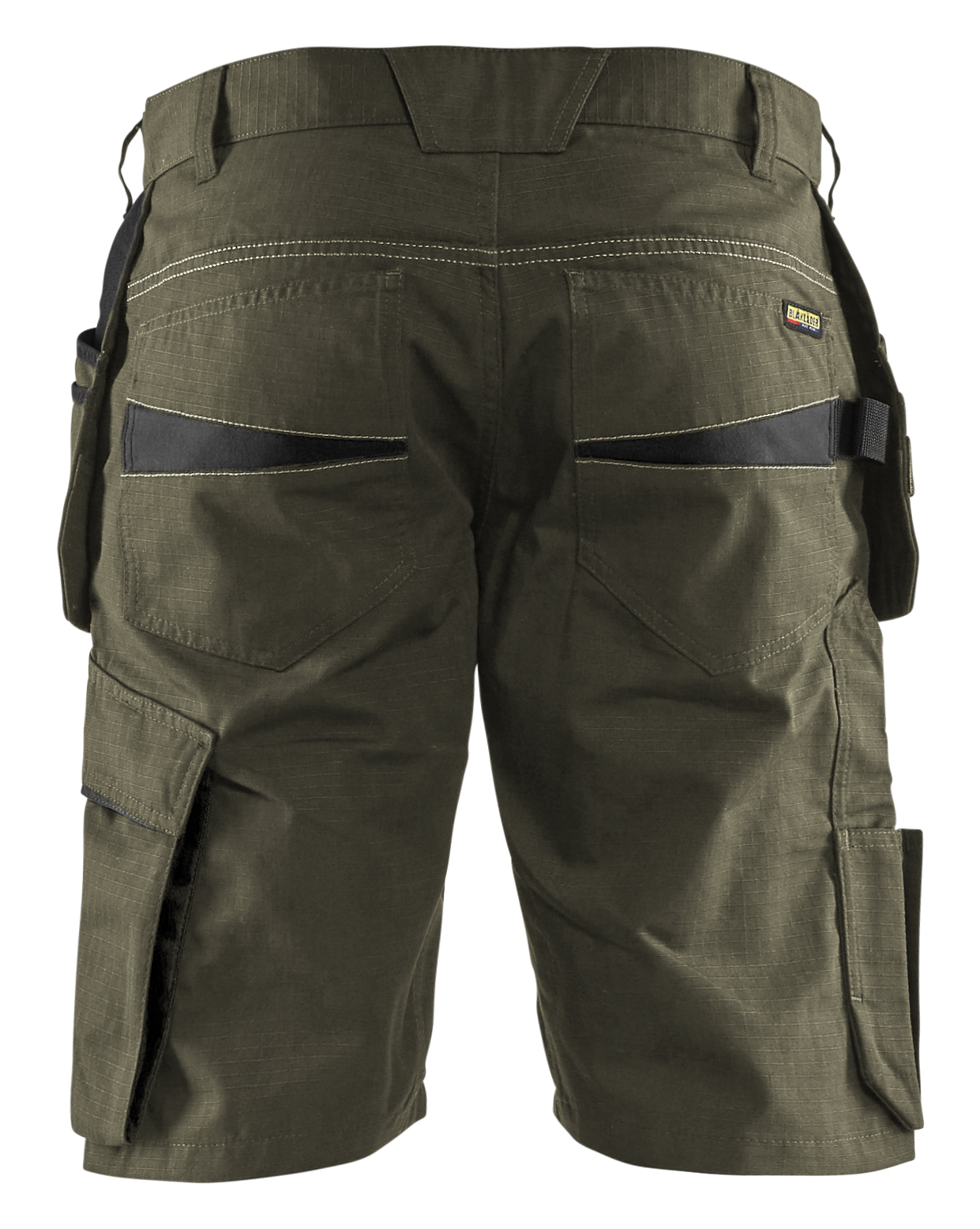 blåkläder Shorts blåkläder size c44 dark olive green/blac