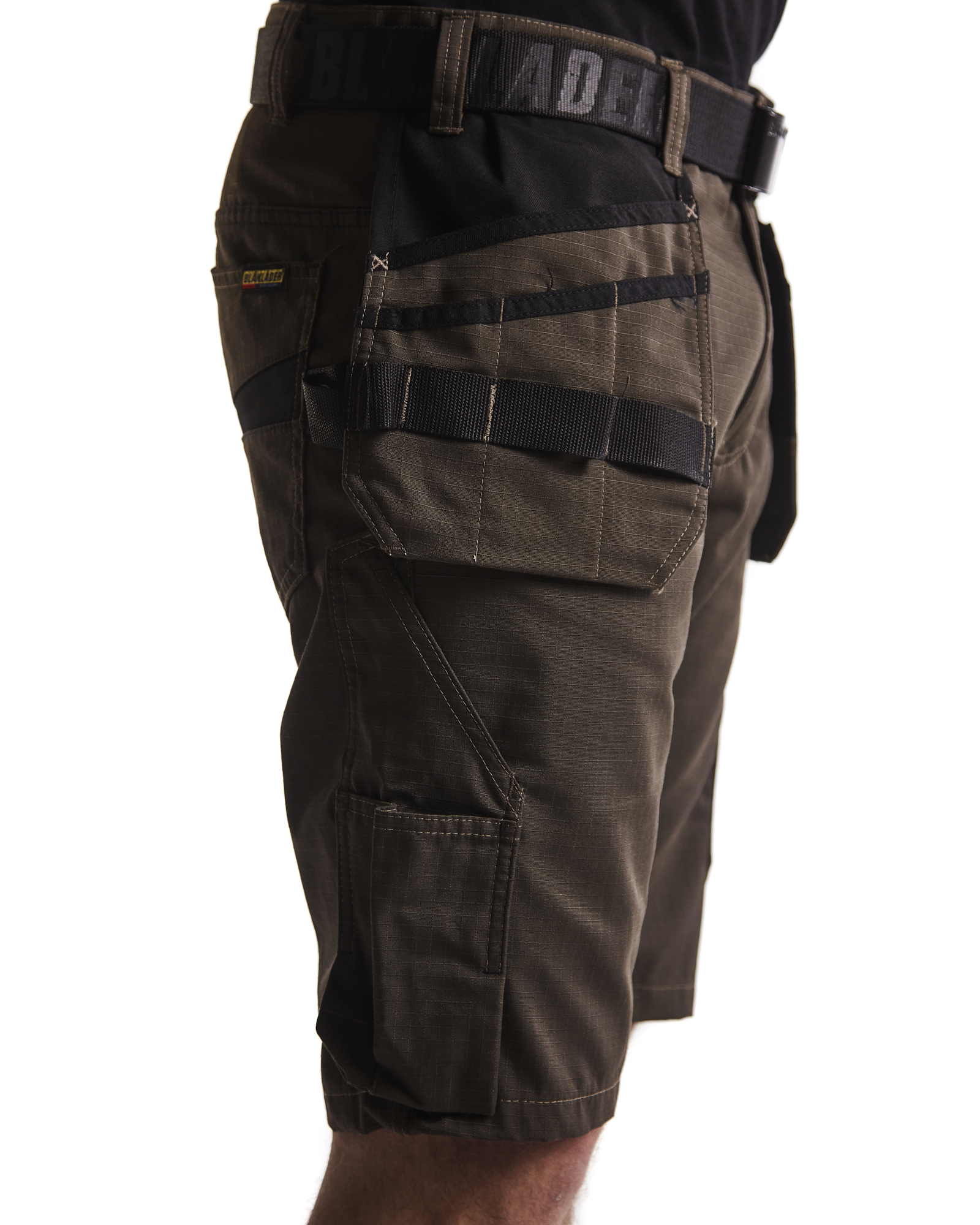 blåkläder Shorts blåkläder size c44 dark olive green/blac