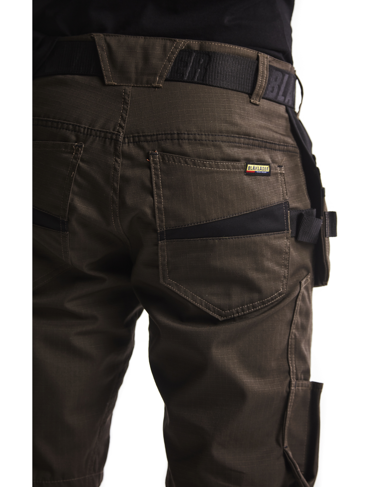 blåkläder Shorts blåkläder size c44 dark olive green/blac