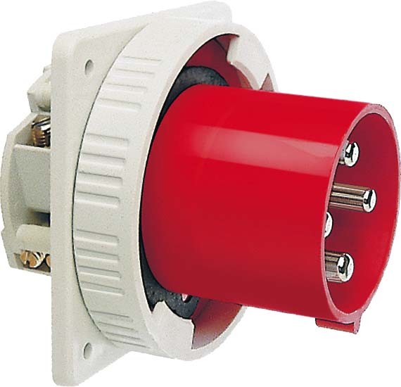Apparatinntak innfelt 3125-6 IP67 400V