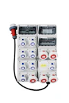 UTTAKSSENTRAL 8 CE 230V 5 CEE 400V, IP67, 1 M 63A