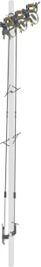 gevea Frånskiljare gdsg-6901 jordkniv vertik.ventilavl.24kv