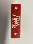 MARK PLATE SPLICE NUMBER(TELIA)
