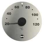 SAUNA THERMOMETER OPA STAINLESS STEEL 13 CM